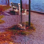 Dock Trashcan with Bloody Rags